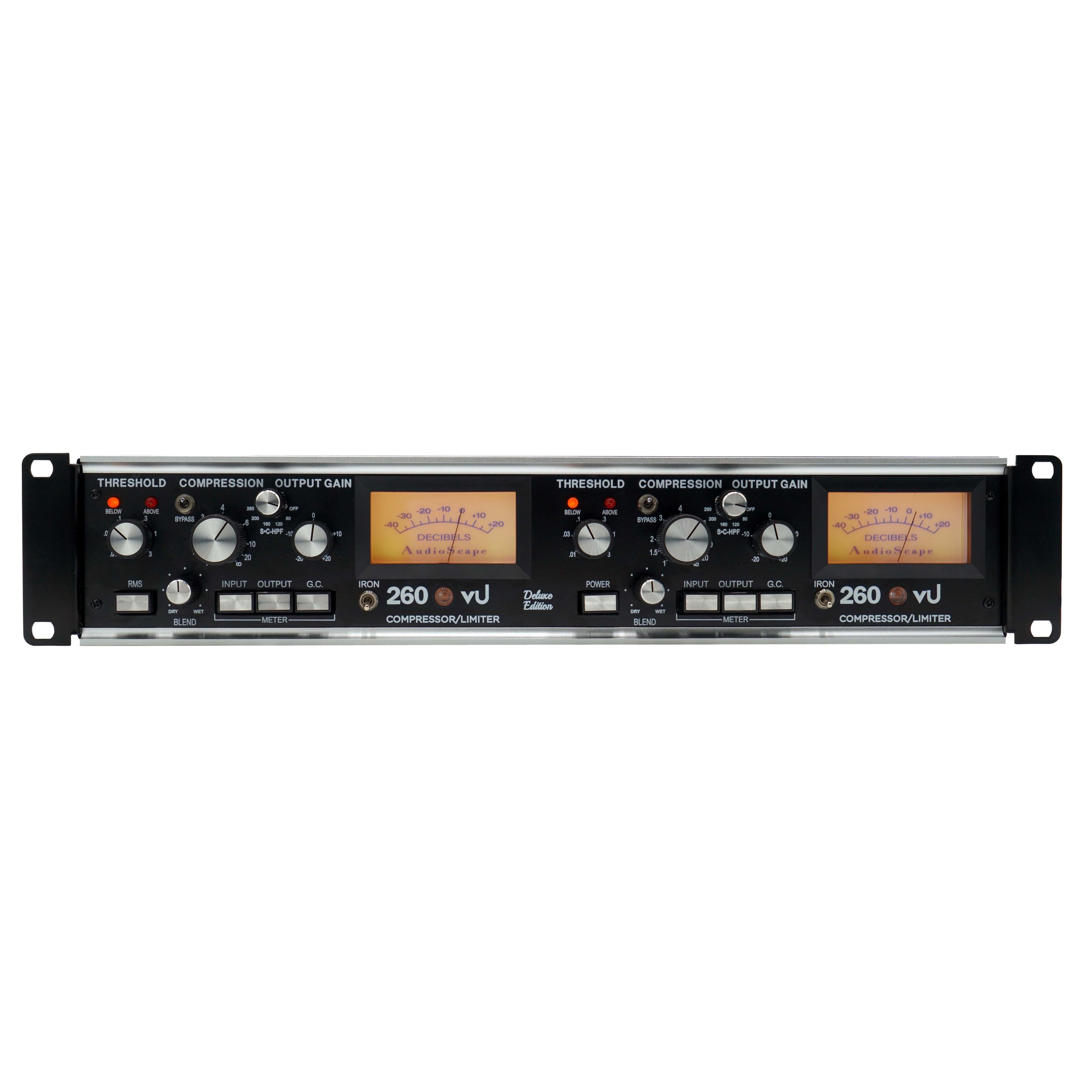 AudioScape 260VU Compressor/Limiter — Vintage Pro Audio Equipment AudioScape 260VU Compressor/Limiter — Vintage Pro Audio Equipment